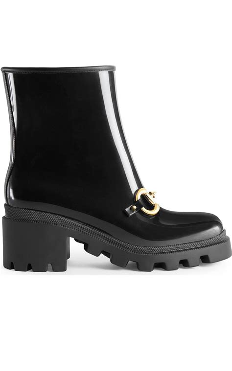 gucci knee-high boots with horsebit|Gucci heeled ankle boots.